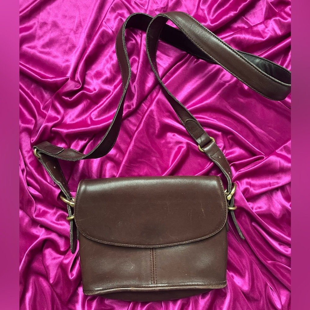 Coach leather purse